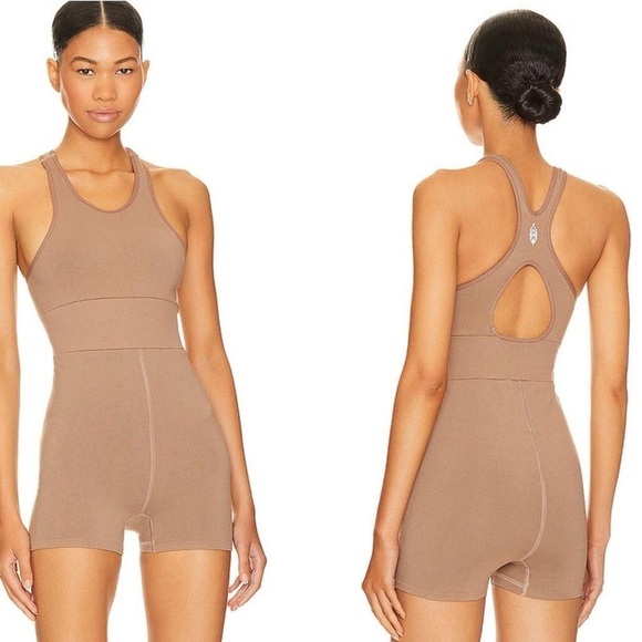 Free People FP Movement Every Single Time Runsie Medium - Picture 1 of 5